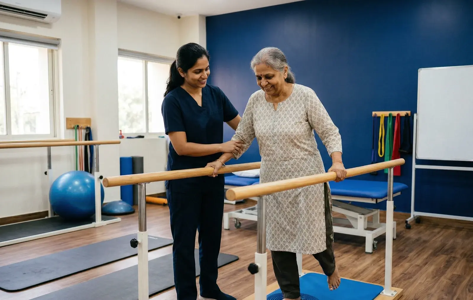 Geriatric physiotherapy treatment elderly care JP Nagar Bangalore